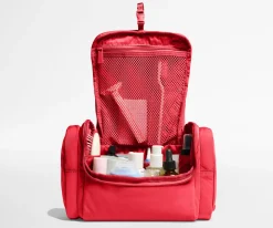 Featherlight Hanging Travel Vanity in Cherry Red