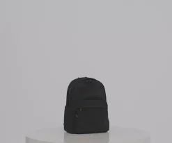 Large Featherlight Backpack in Jet Black