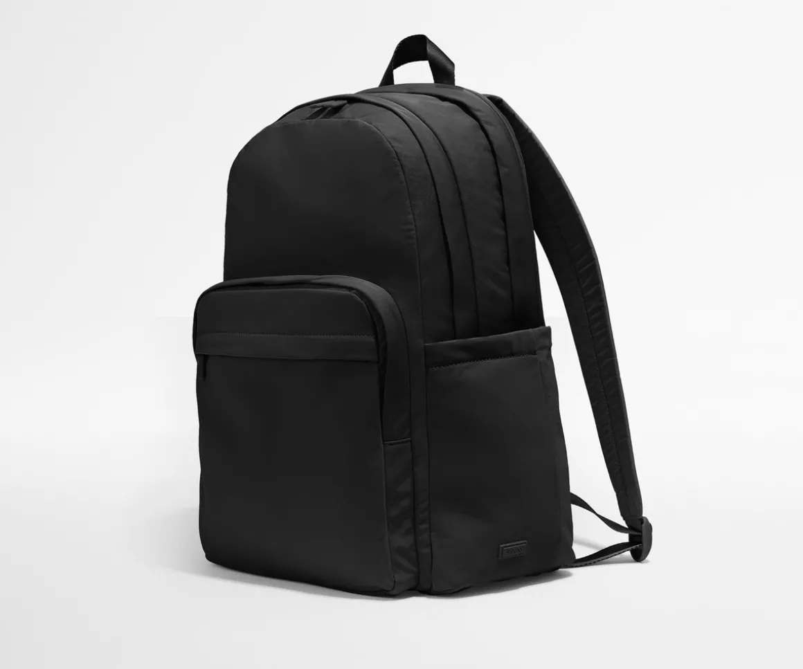 Large Featherlight Backpack in Jet Black