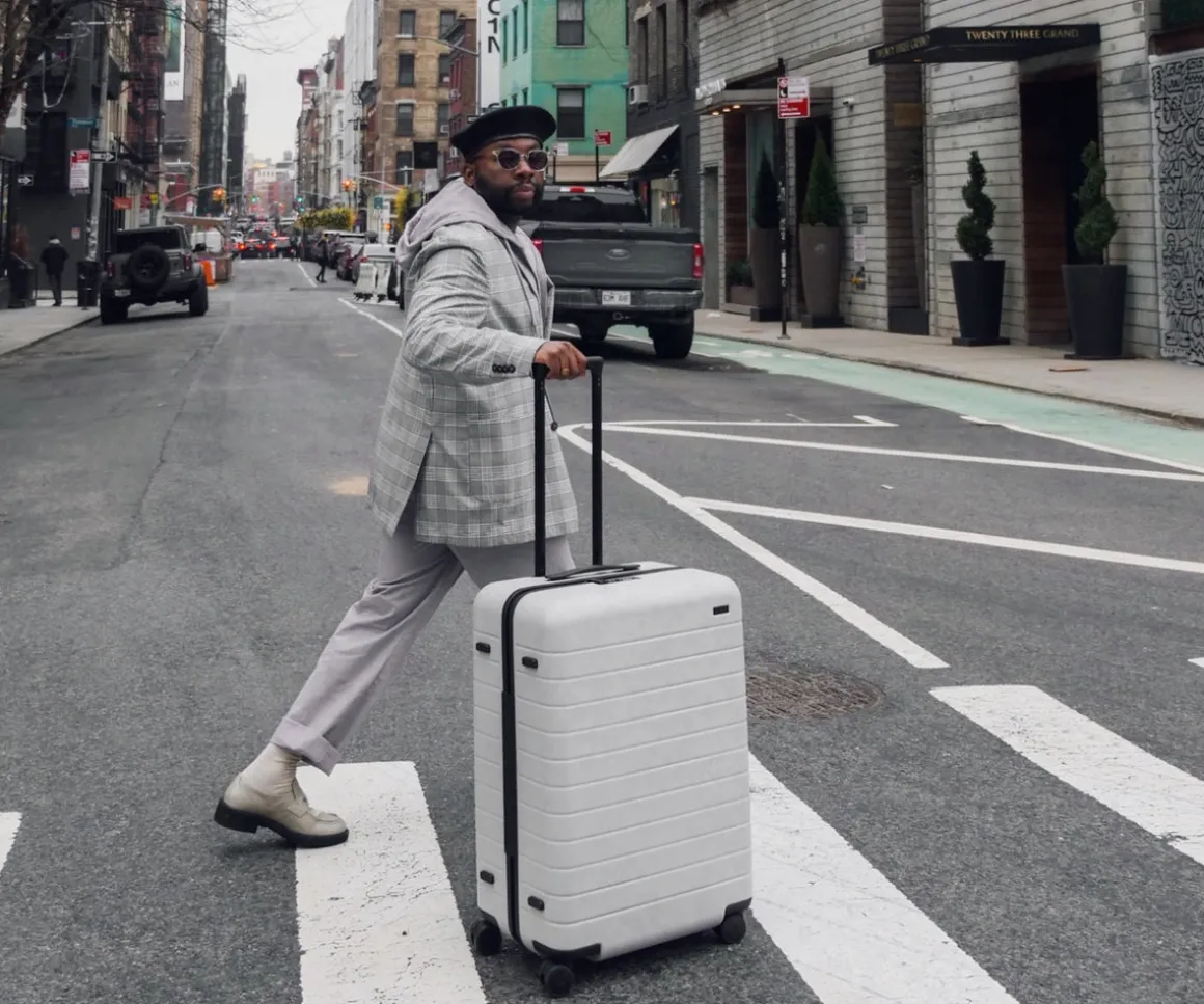The Carry-On in Cloud Gray