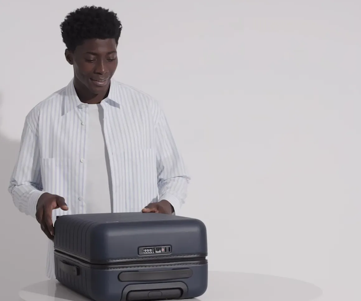 The Carry-On in Cloud Gray