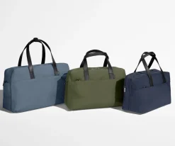 The Overnight Bag in Navy Blue