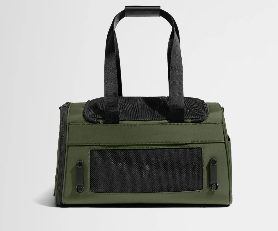 The Pet Carrier in Olive Green