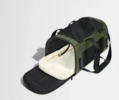 The Pet Carrier in Olive Green