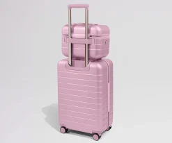 The Train Case in Glacial Pink